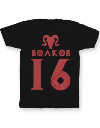 Именная футболка с шрифтом из игры Diablo #52